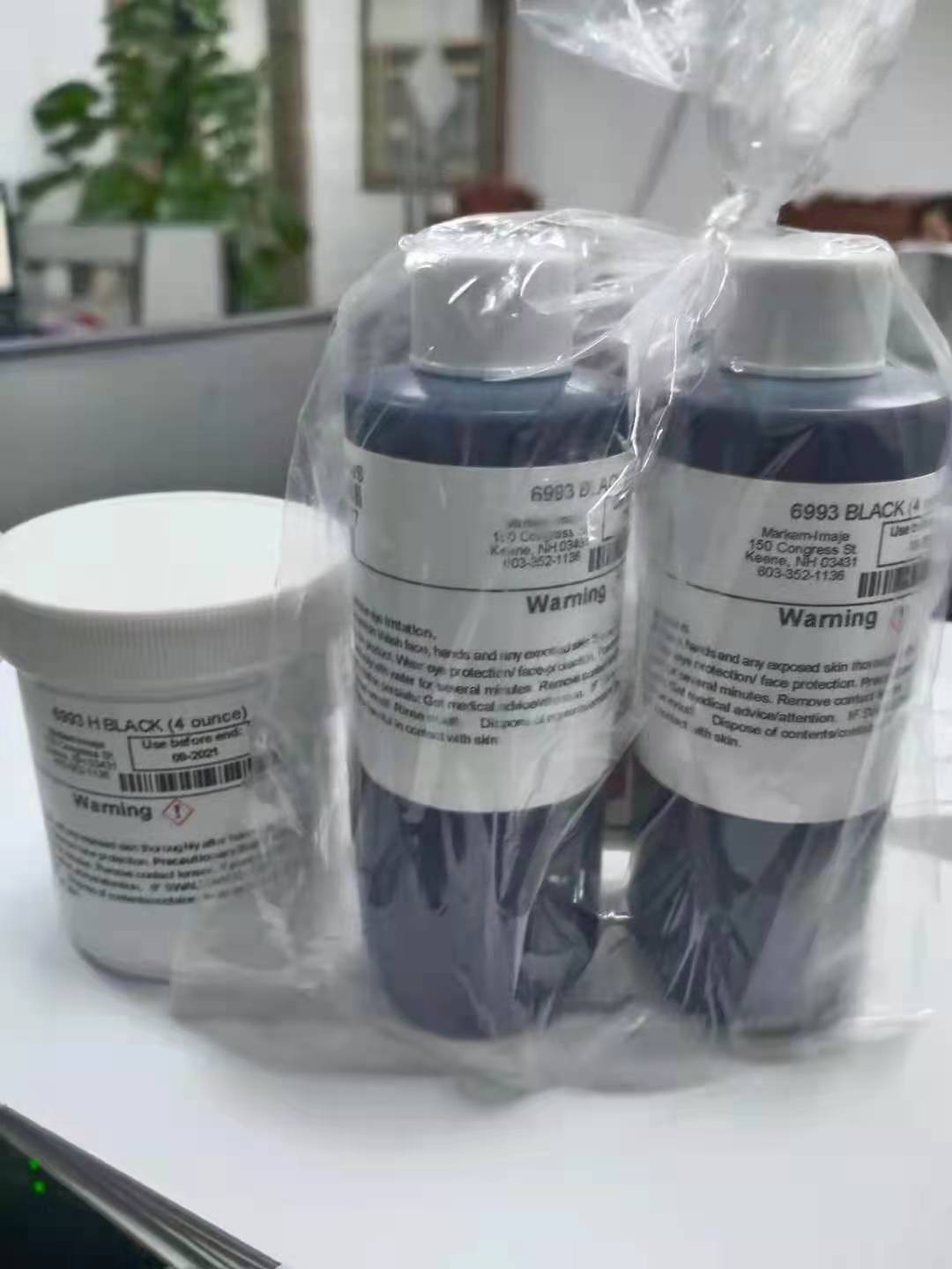 马肯油墨 6993 BLACK  6993H BLACK  